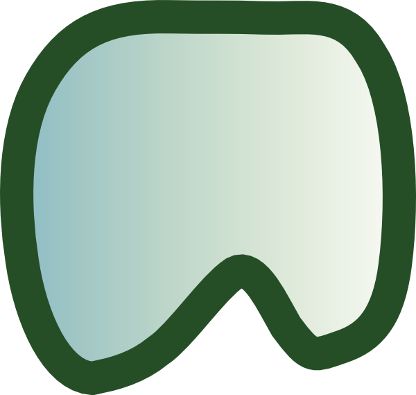 Scuba Dive Mask Clip Art.