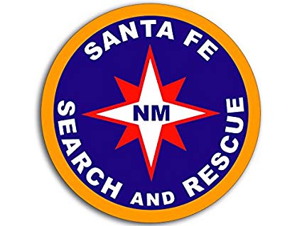 Amazon.com: Round Santa FE Search and Rescue Logo Sticker.