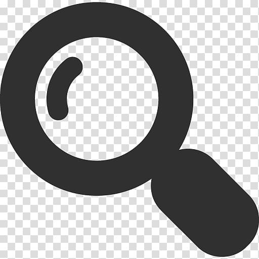 Magnifying glass logo, symbol brand, Search transparent.