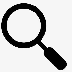 Search Icon, Magnifier, Hand Painted, Find PNG Transparent.