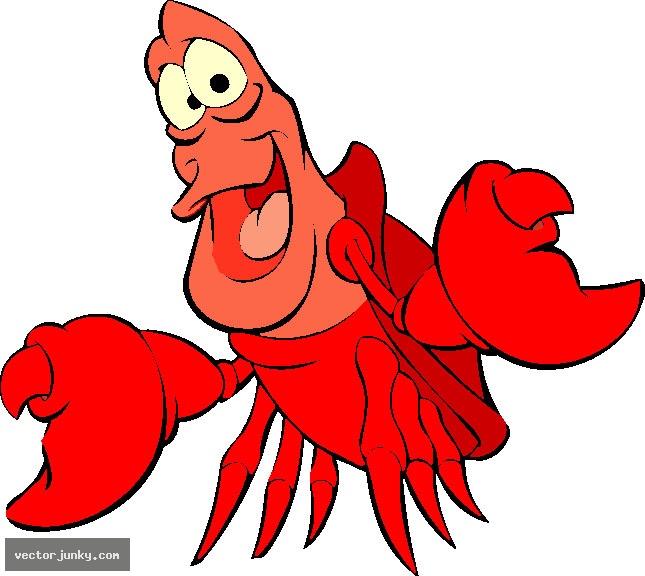 Sebastian Little Mermaid Clipart. Conductor, Little Mermaid Free.