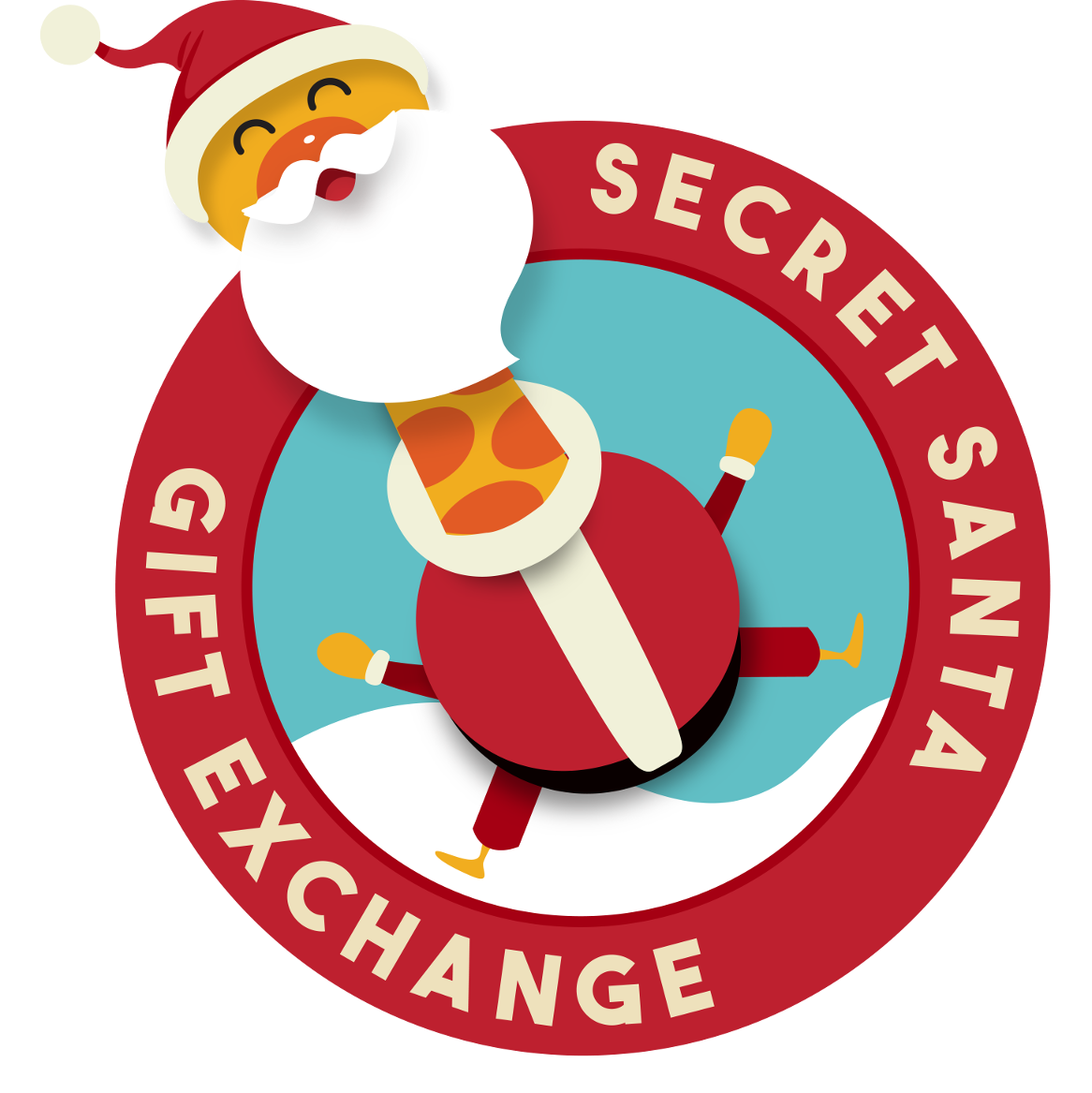 Secret Santa Clipart.
