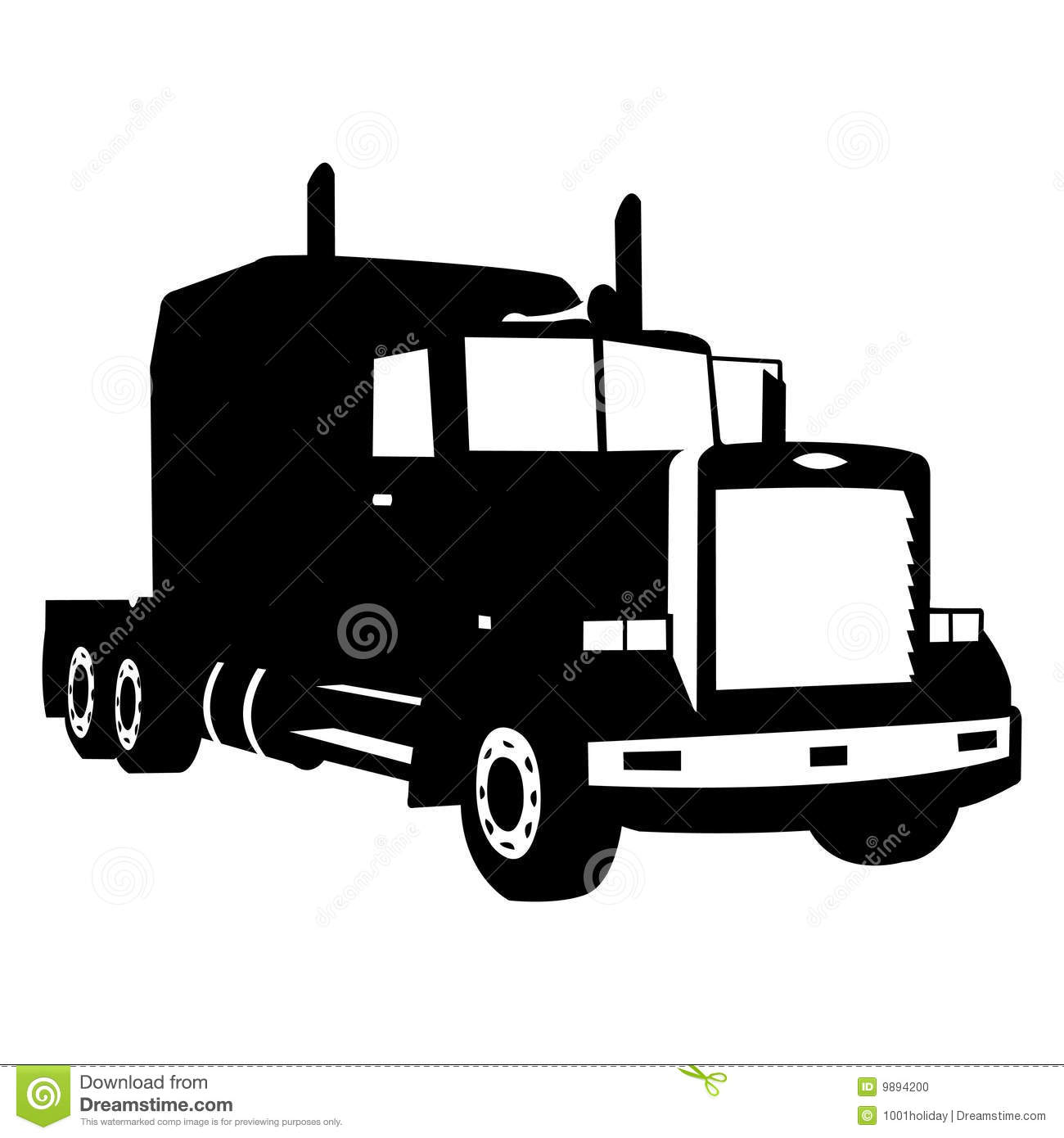 Free Free 302 Simple Semi Truck Svg Free SVG PNG EPS DXF File