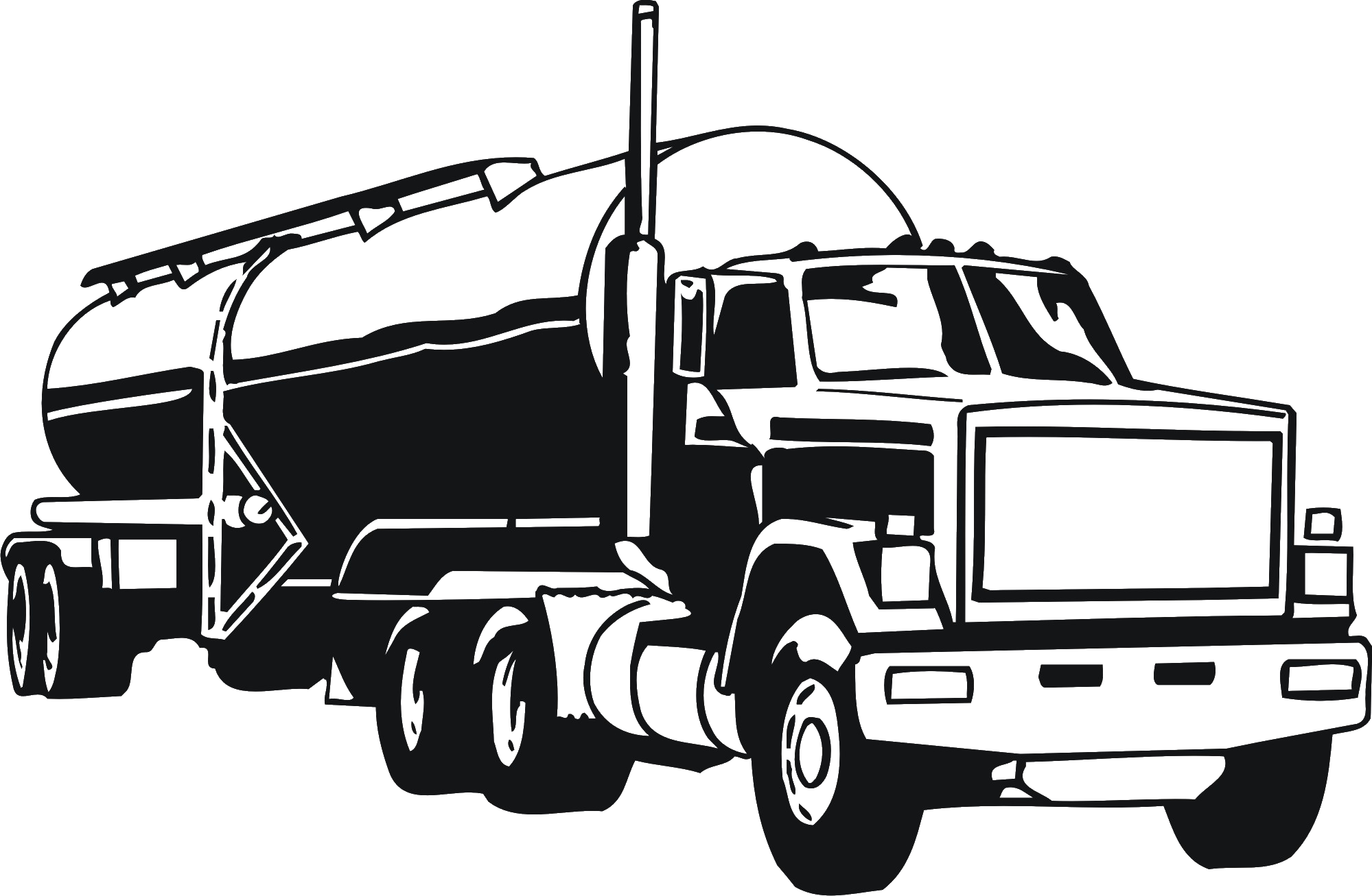 Free Free 308 Silhouette Semi Truck Svg Free SVG PNG EPS DXF File