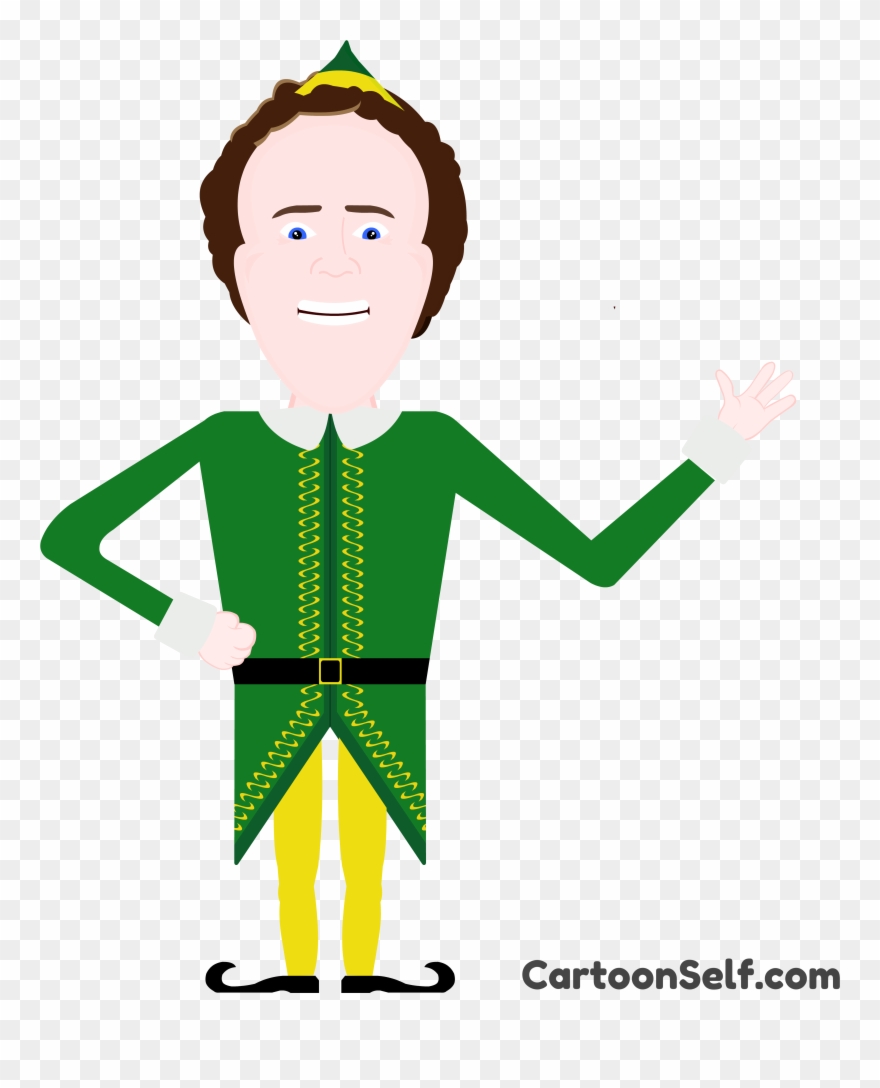 Buddy The Elf Wins You Over With His Sense Of Humor Clipart.