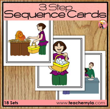 Sequencing of Events Activities by Nyla\'s Crafty Teaching.