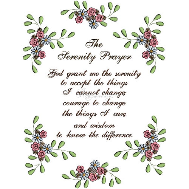 Serenity Prayer Clip Art