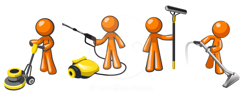Commercial Cleaning Clipart.