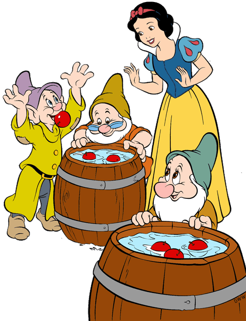 7 Dwarfs Clip Art 