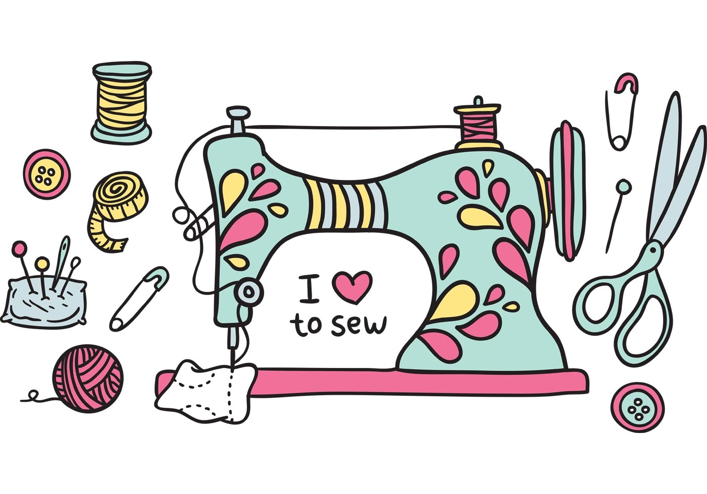 32+ Free Sewing Clip Art.