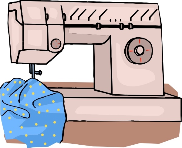 Sewing Machine clip art Free vector in Open office drawing.