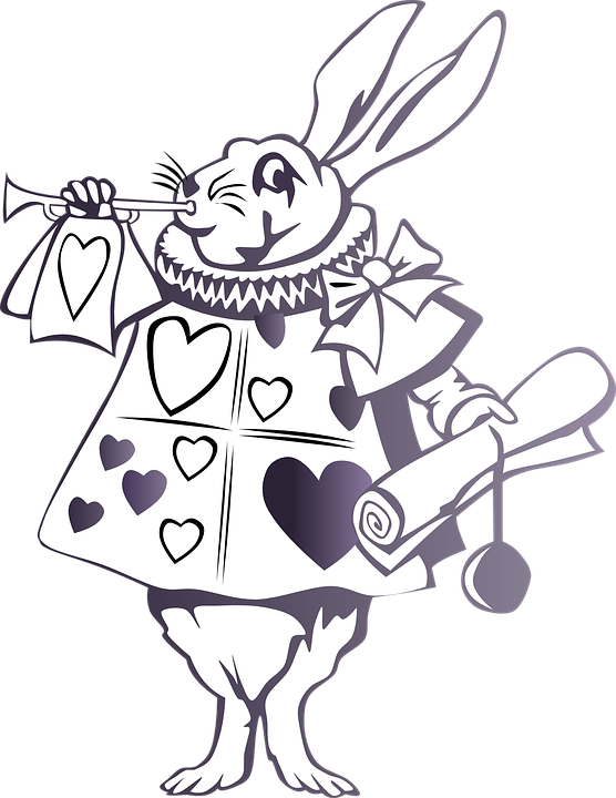 Free vector graphic: Alice In Wonderland, Rabbit, Story.