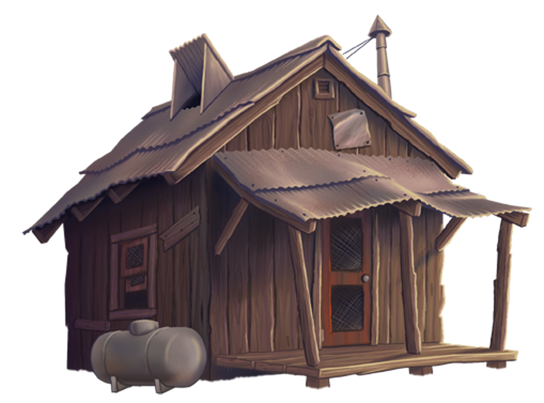 Cartoon Shack - Shack Clipart Cabin Old Clip Shed Shacks House Cartoons ...