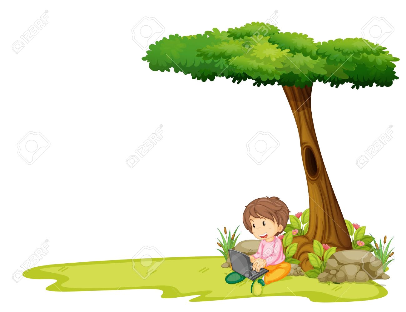 3,229 Shade Tree Stock Vector Illustration And Royalty Free Shade.