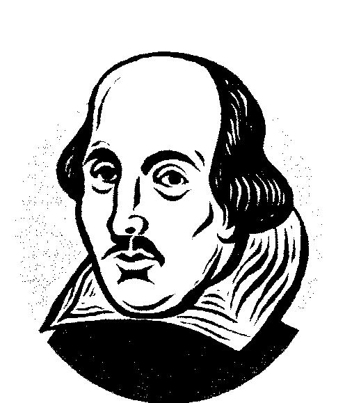 William shakespeare clip art.