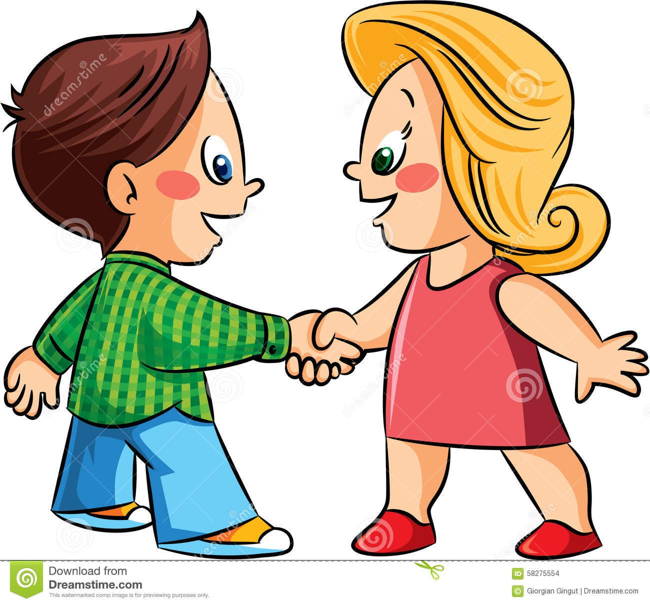 Shaking Hands Clipart.