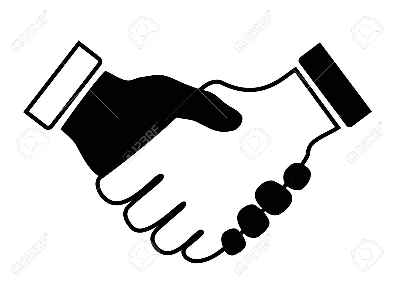 shaking hands clipart black and white 10 free Cliparts | Download