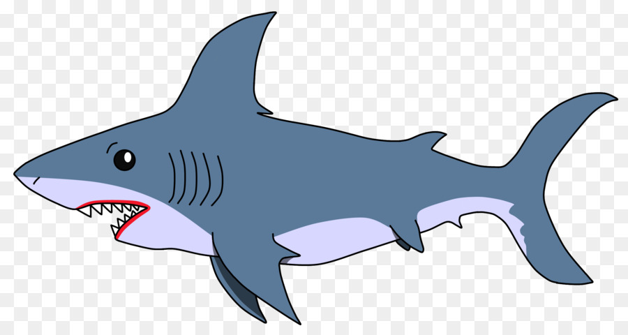 Great White Shark Background clipart.