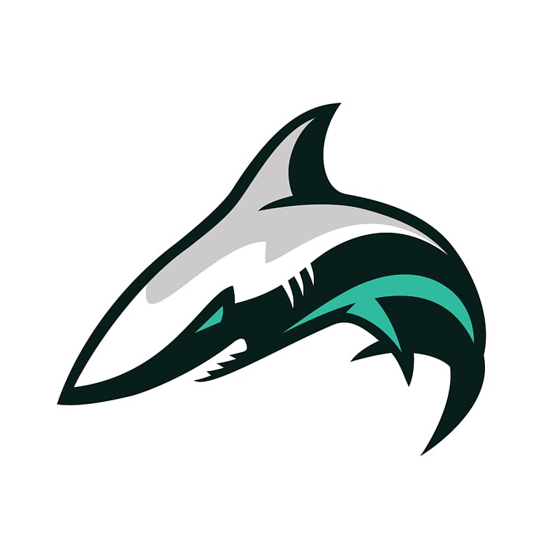 San Jose Sharks logo, Great white shark Logo Blue shark.