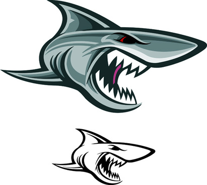 Shark free vector download (146 Free vector) for commercial.
