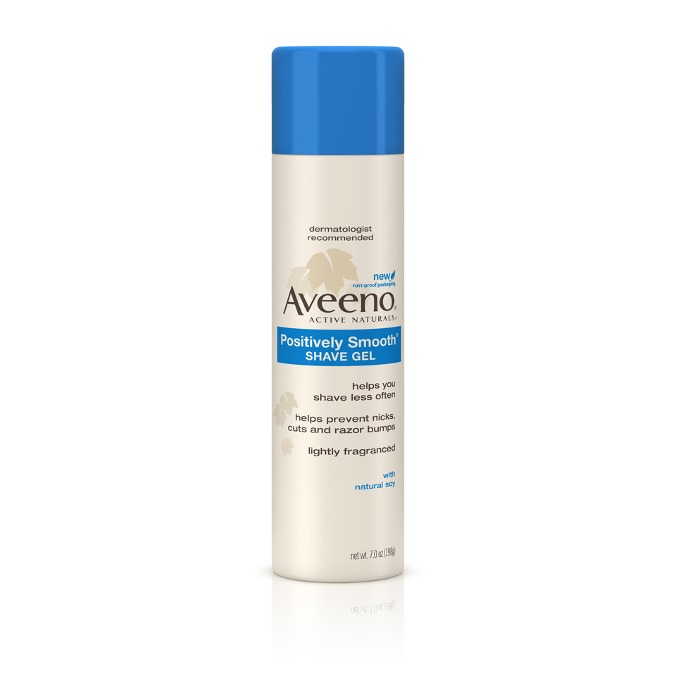 Aveeno Positively Smooth Shave Gel, 7 OZ.