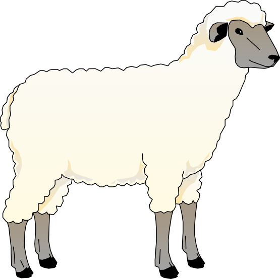 Lamb Animal Clipart.