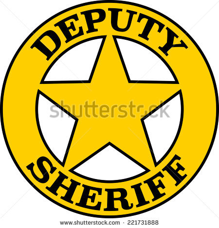 Deputy Sheriff Badge Clipart.