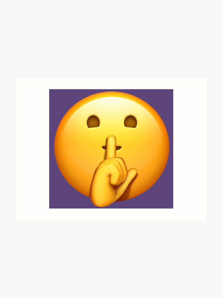 Shhh Emoji.