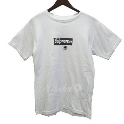 SUPREME 12AWBULLET BOX Logo Tee Shibuya OPEN Memorial T.