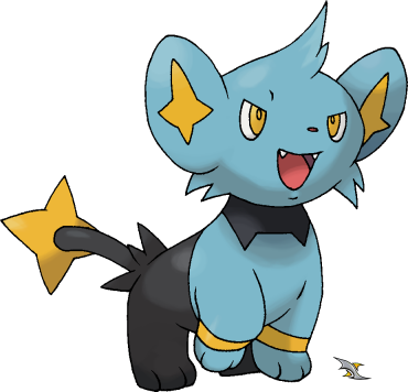 shinx and luxray by BlueBubble.