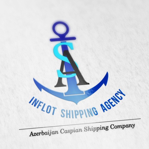 Logo for shipping agency.