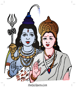 Shiva Parvati Image.