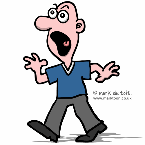 Shouting Clipart.