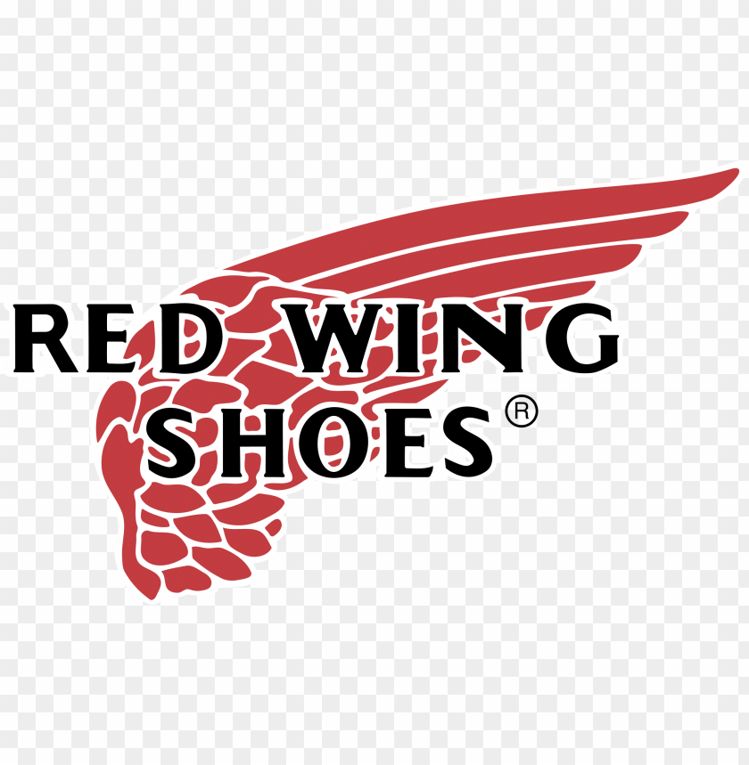 red wing shoes logo png transparent.