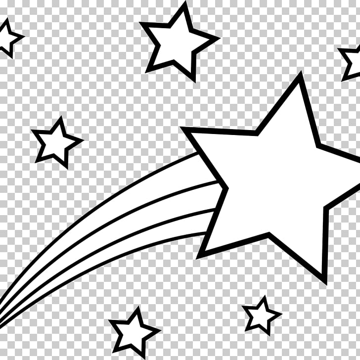 Coloring book Star Shooting , Stars Drawing PNG clipart.