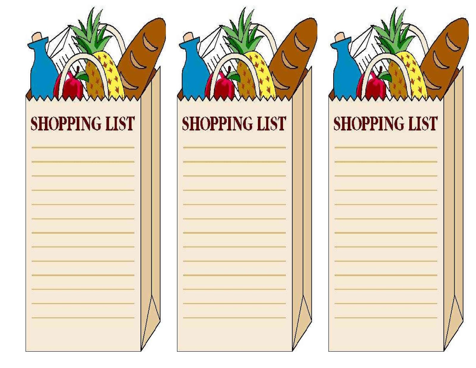 Shopping list clipart 20 free Cliparts | Download images on Clipground 2022