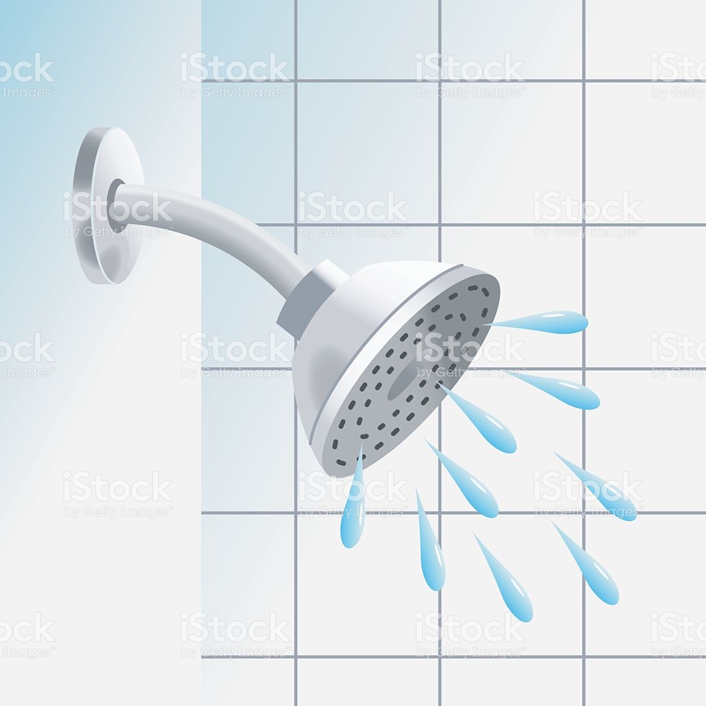 Shower Time stock vector art 480004830.