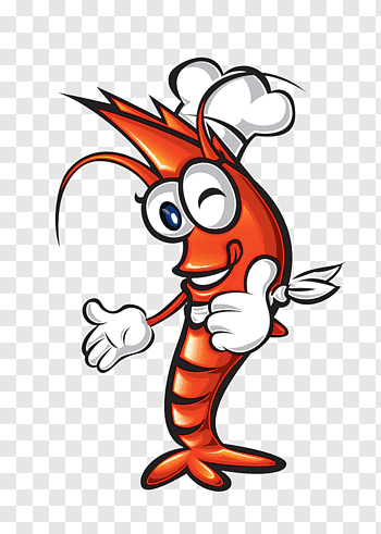 Cartoon Shrimp cutout PNG & clipart images.