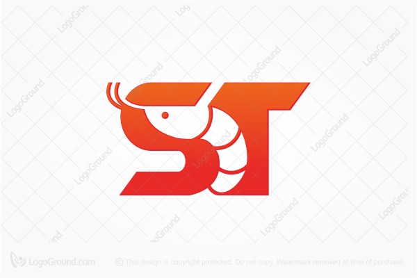 Exclusive Logo 137348, St With Shrimp Logo.