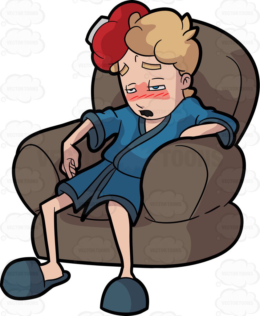 Sick person clipart 5 » Clipart Station.