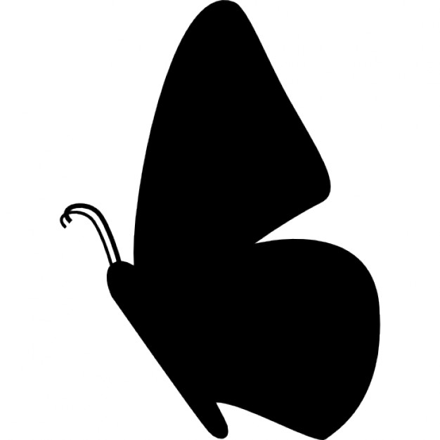 Download side profile butterfly clipart outline 20 free Cliparts ...