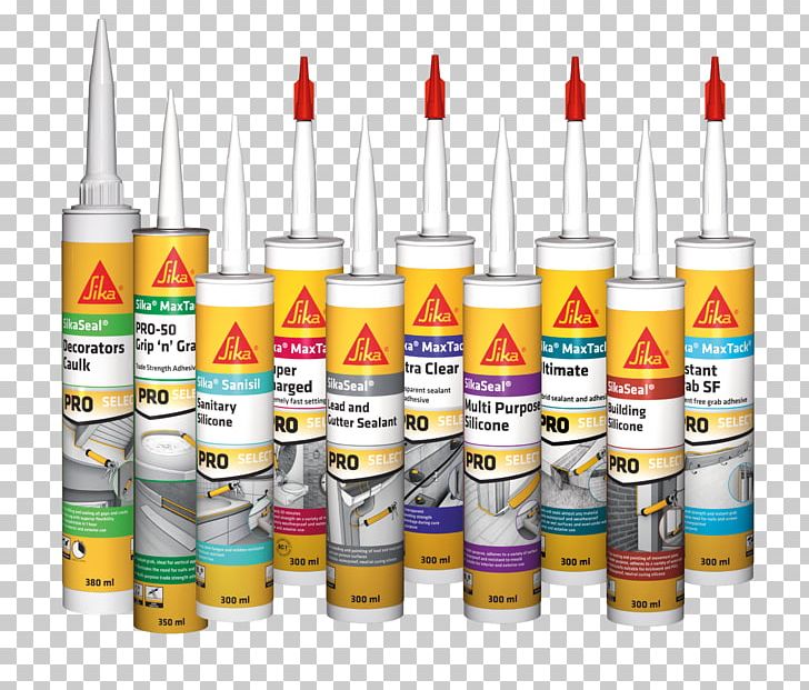Sika AG Sealant Sika Everbuild Silicone Material PNG.