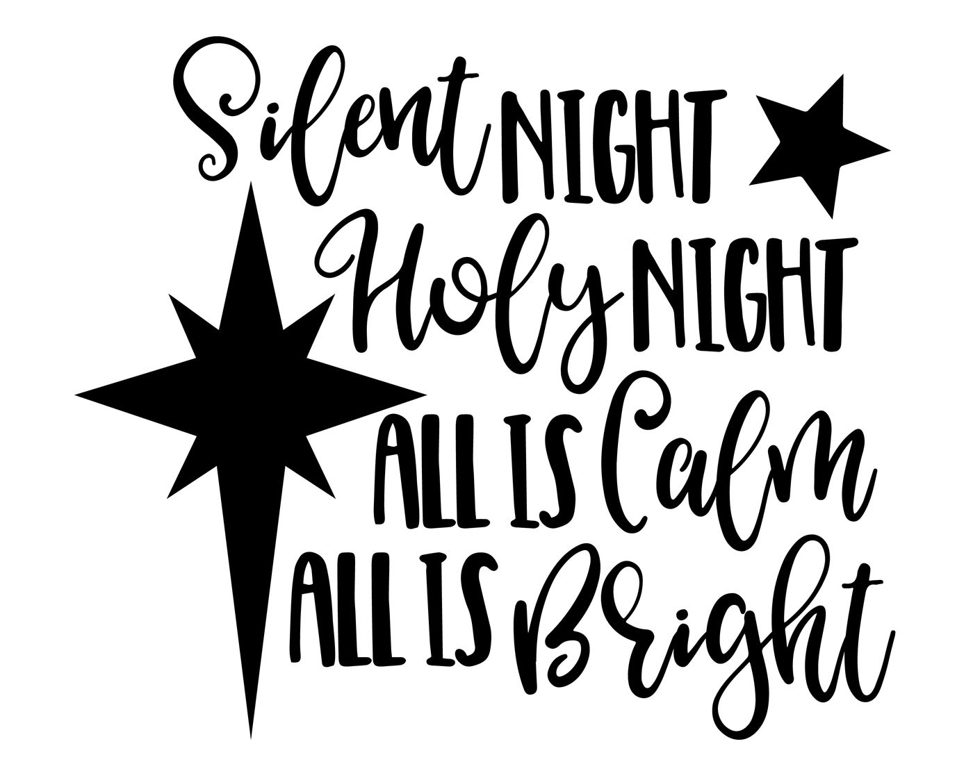 Silent Night Clip Art at sasdemandingblog Blog