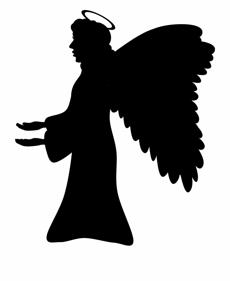 Silhouette Angels Clipart Free Cliparts Download Images On Clipground