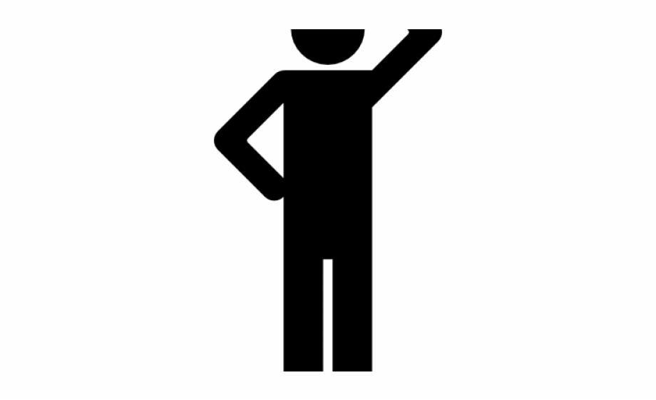 People Silhouette Clipart Single Person.