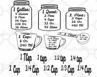 silhouette clipart vintage measuring cup - Clipground