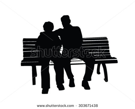People Sitting Silhouette Stock Images, Royalty.