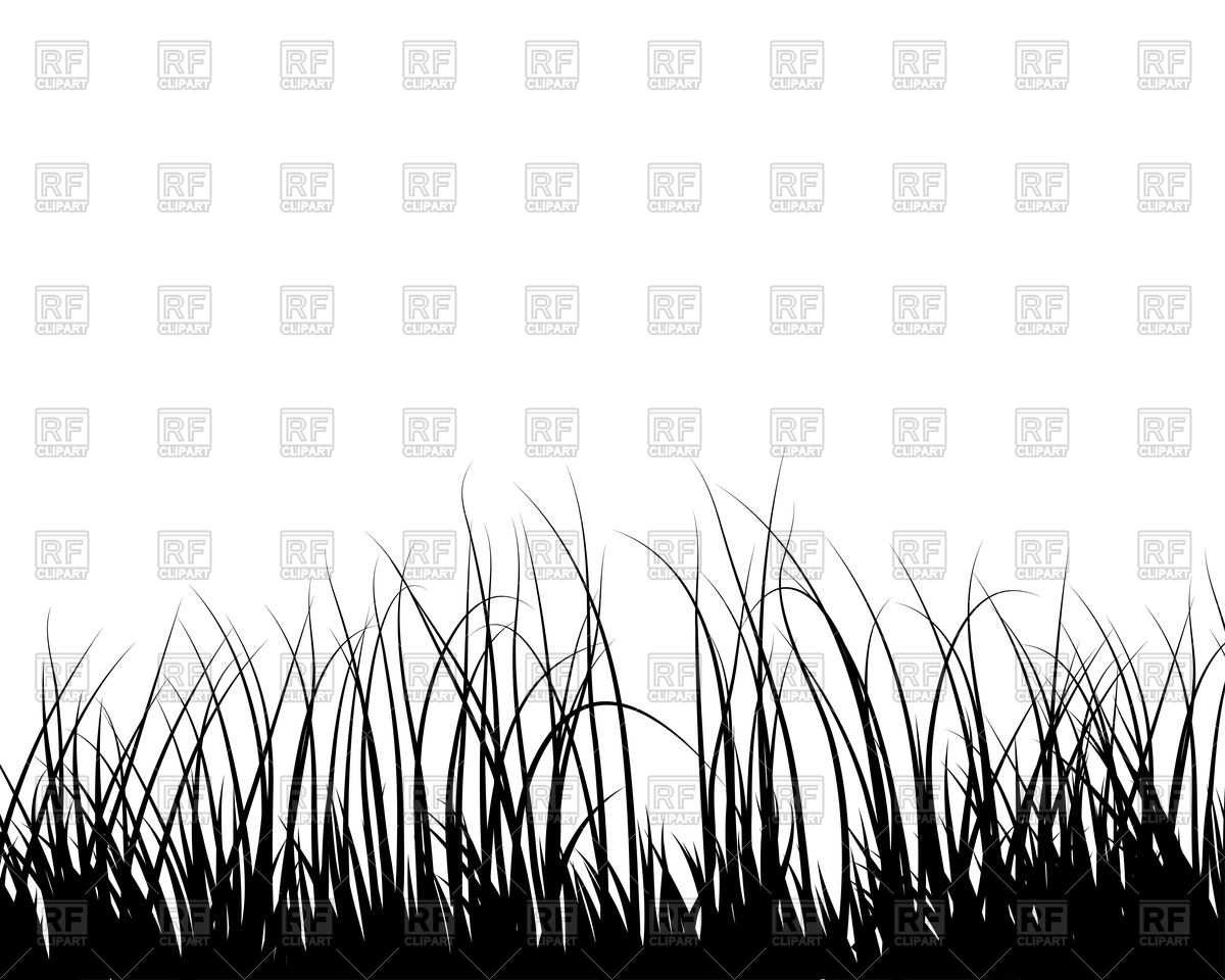 Grass Clip Art Silhouette