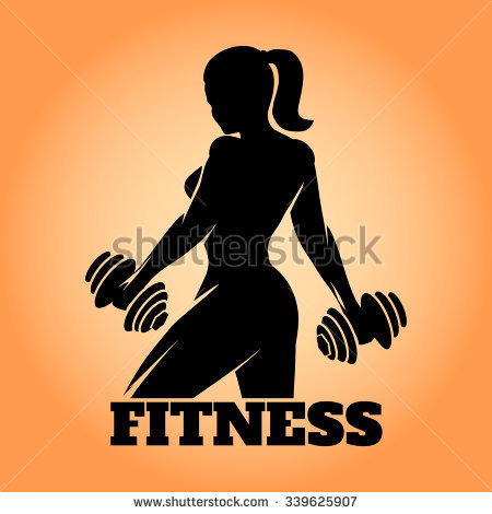 Female Fitness Stock Vectors, Images & Vector Art.