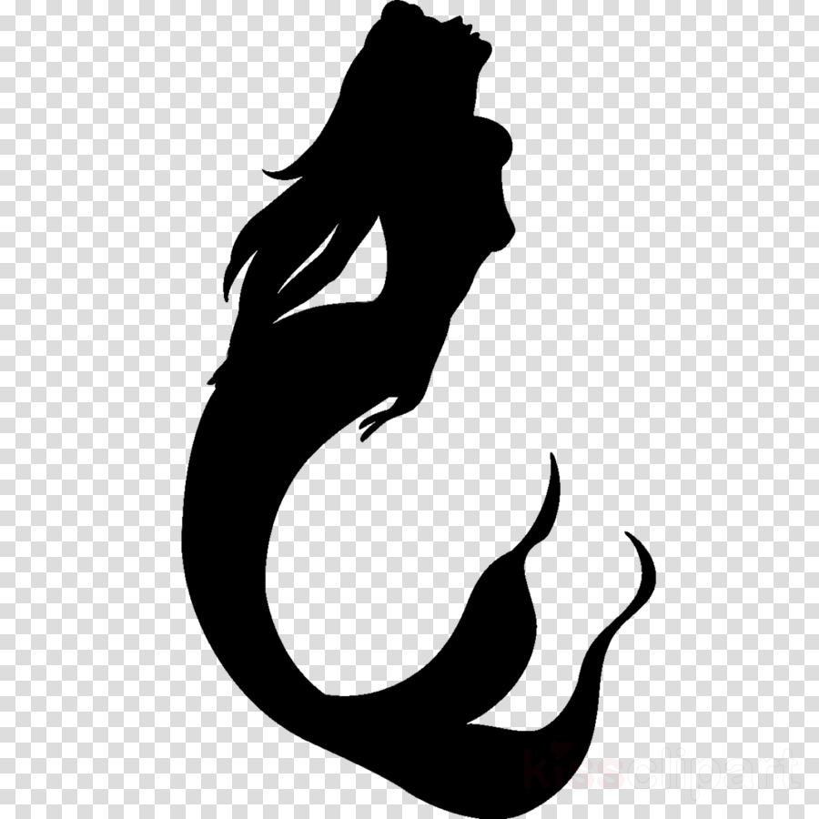 Silhouette Mermaid Clipart 10 Free Cliparts Download Images On